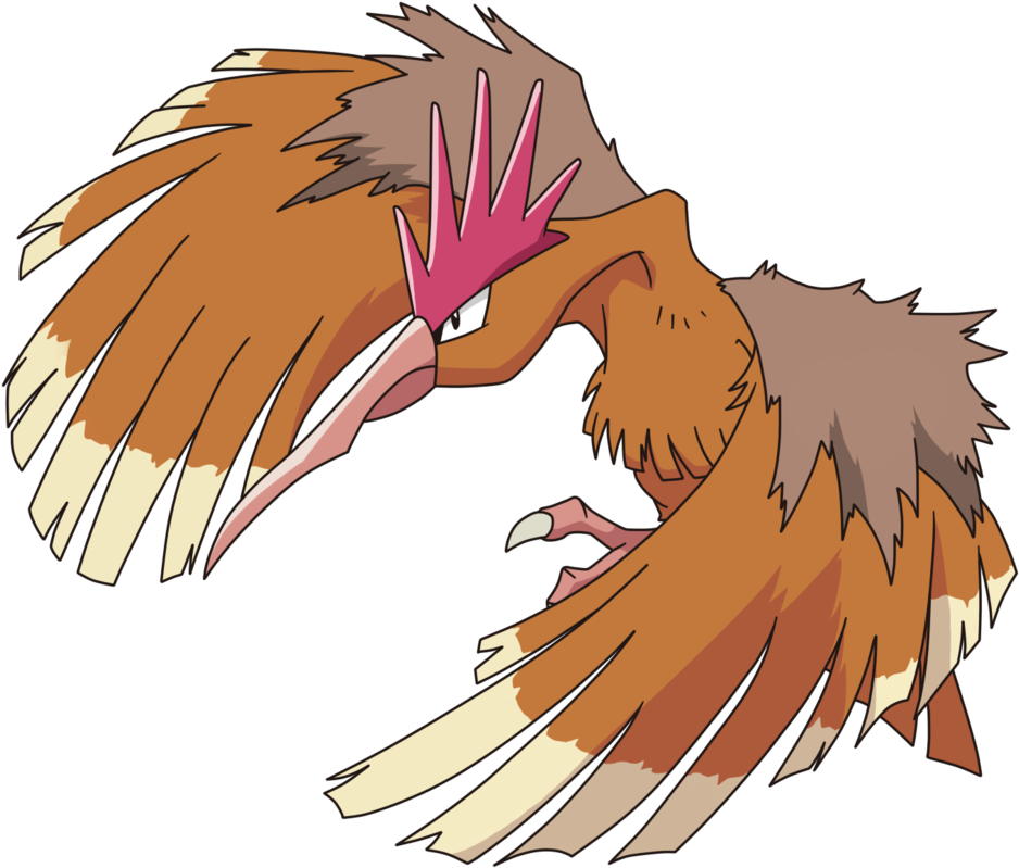 Fearow Pokemon PNG Isolated HD