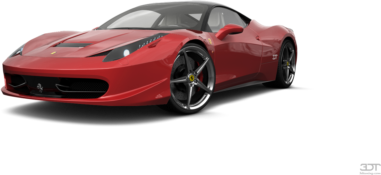 Ferrari 458 PNG Isolated Pic