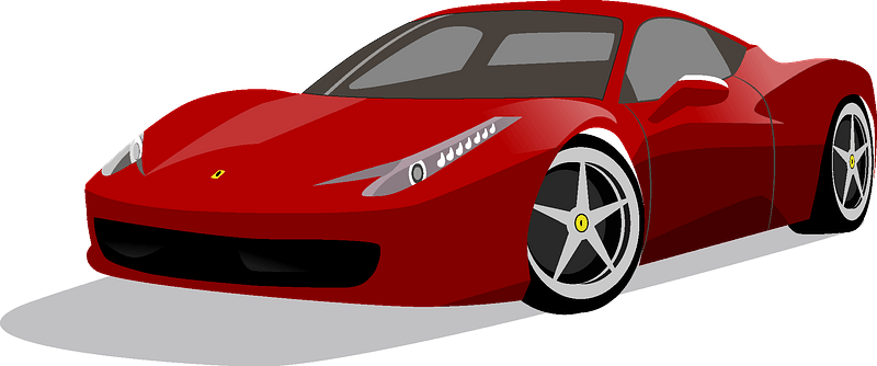 Ferrari 458 PNG Pic