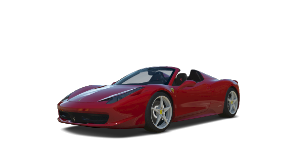 Ferrari 458 Transparent PNG