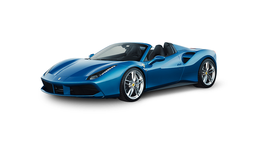 Ferrari 488 Spider PNG Isolated File