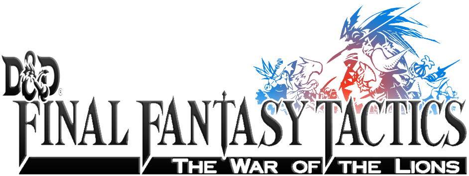 Final Fantasy Tactics Logo PNG Photo