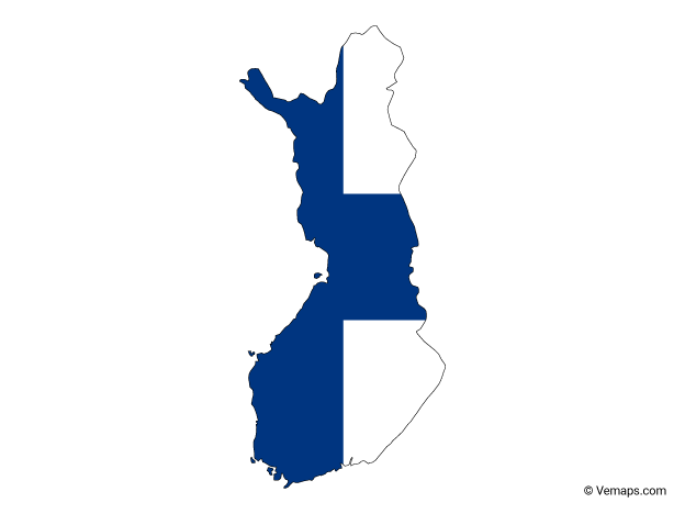 Finland Flag PNG Photo