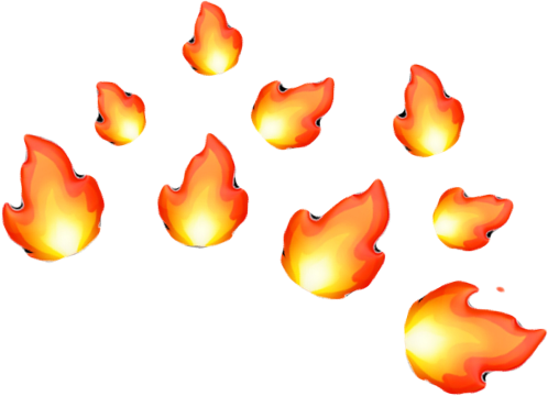 Fire Emoji PNG Clipart