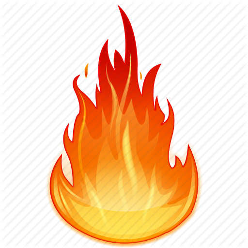Fire Emoji PNG HD Isolated