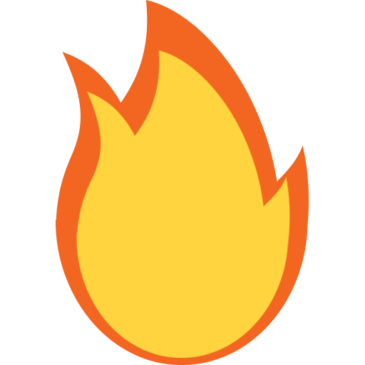 Fire Emoji PNG HD