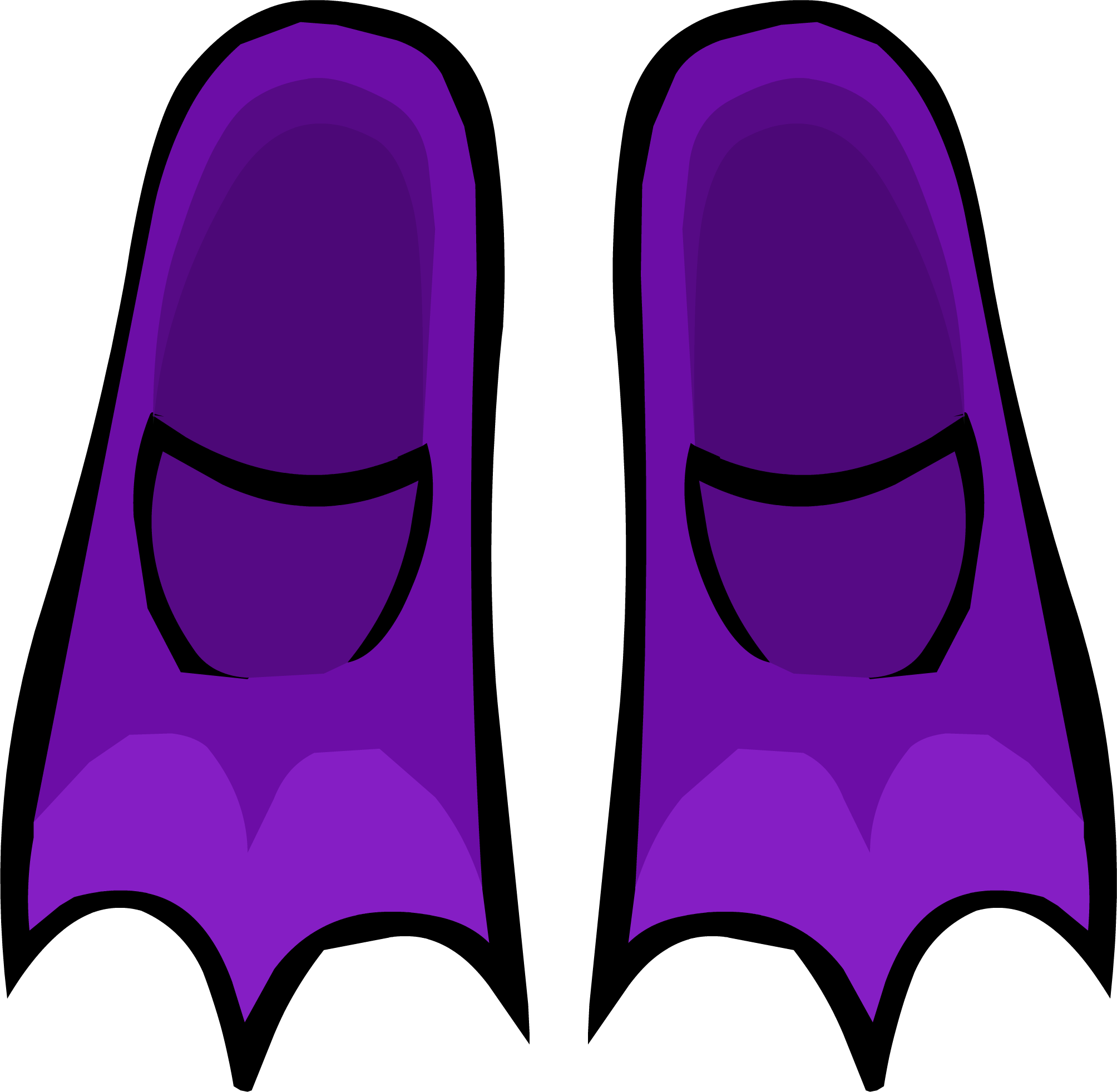 Flippers PNG Isolated Pic