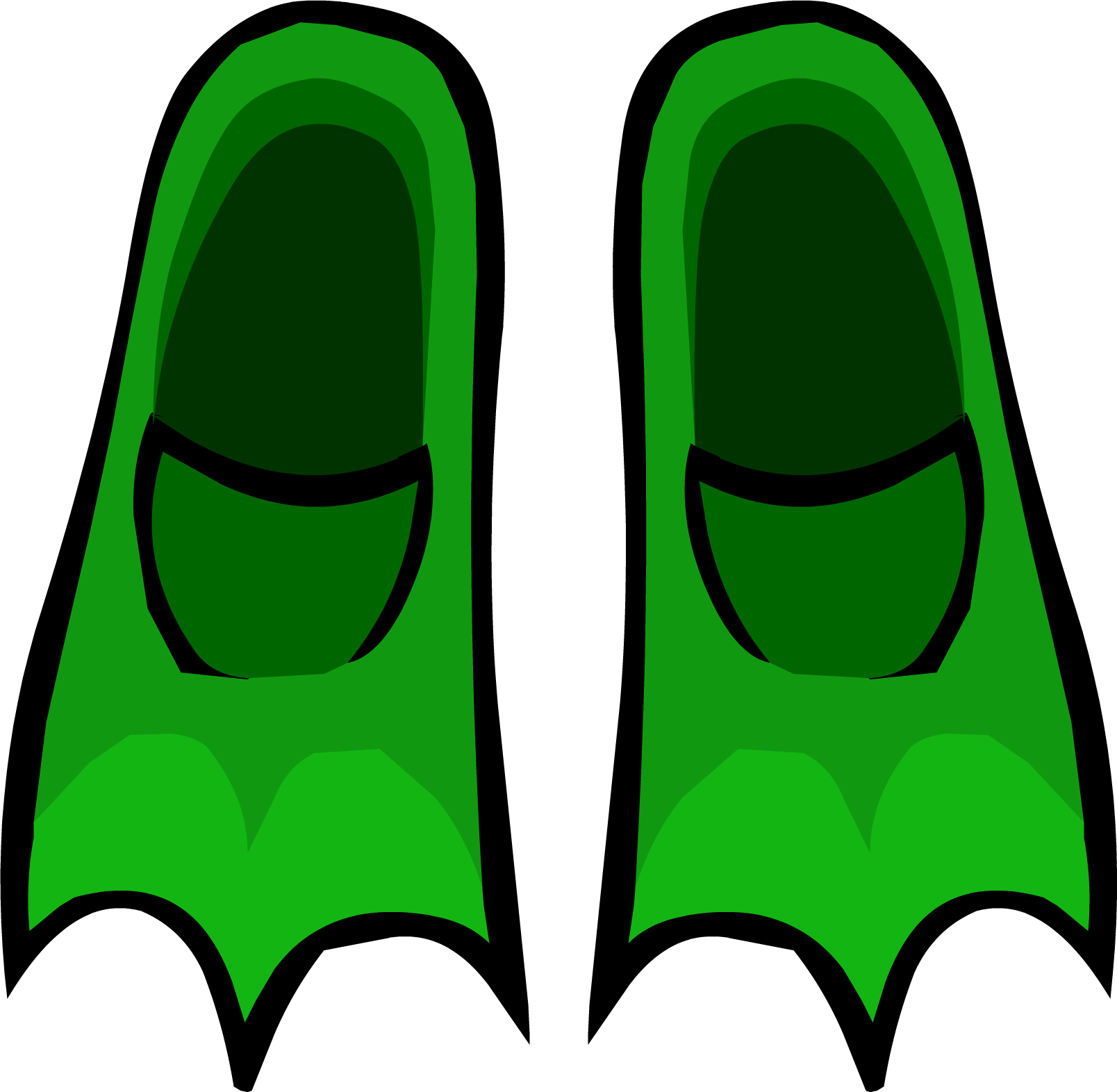 Flippers Transparent PNG