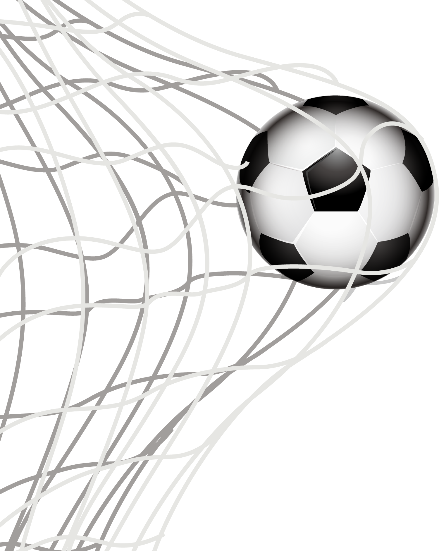 Football Goal Net PNG Isolated Pic