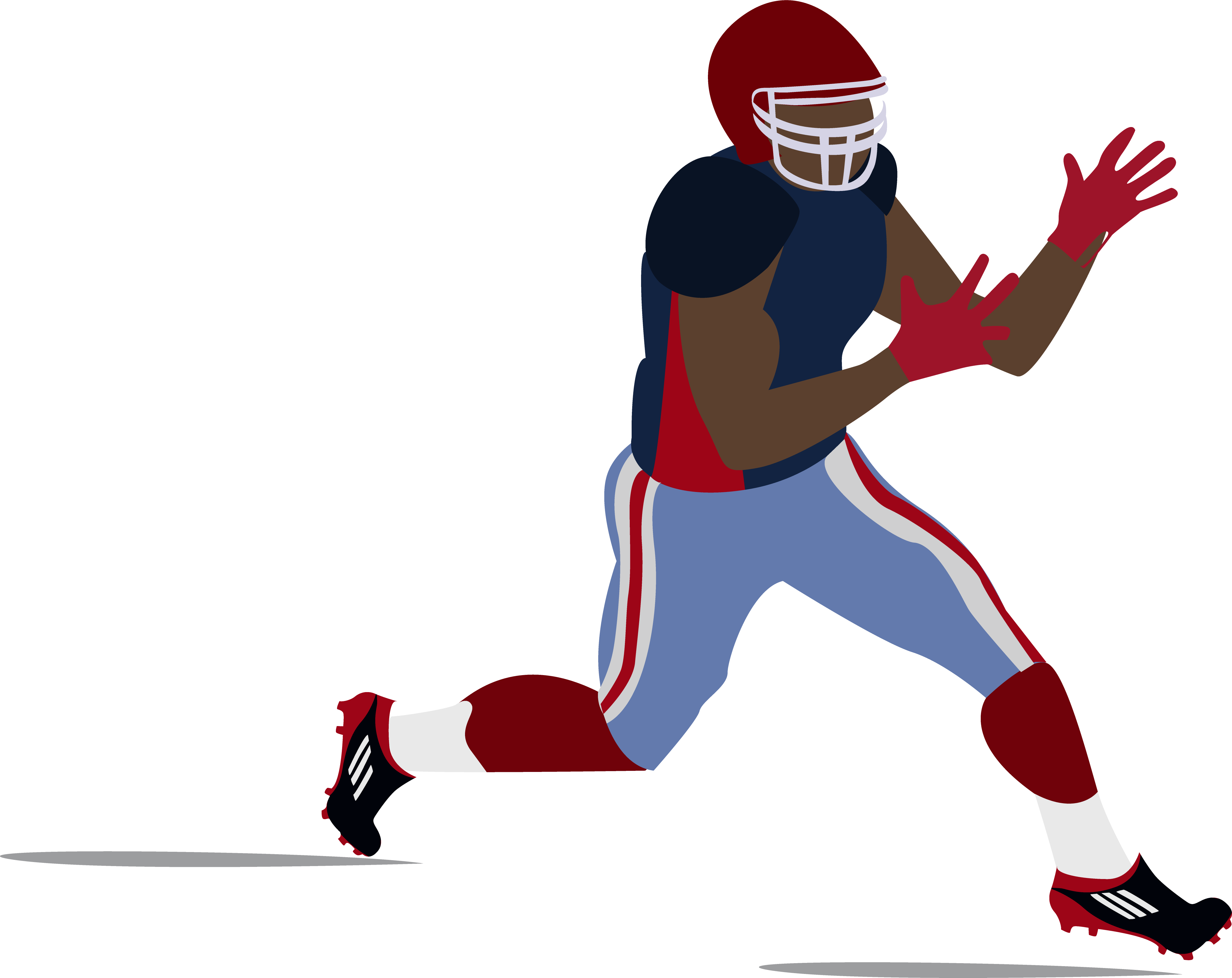 Football Player PNG Isolated Photo