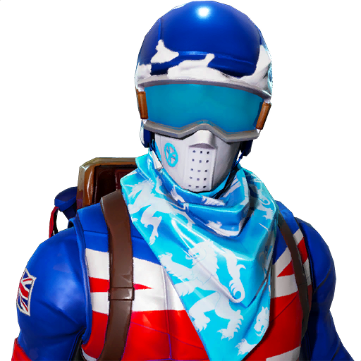 Fornite Alpine Ace France PNG HD Isolated