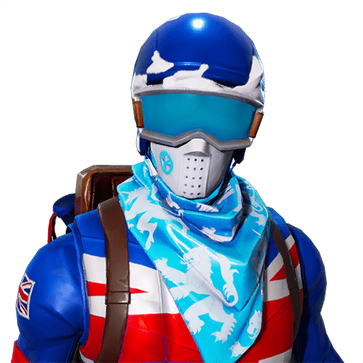 Fornite Alpine Ace USA PNG Image
