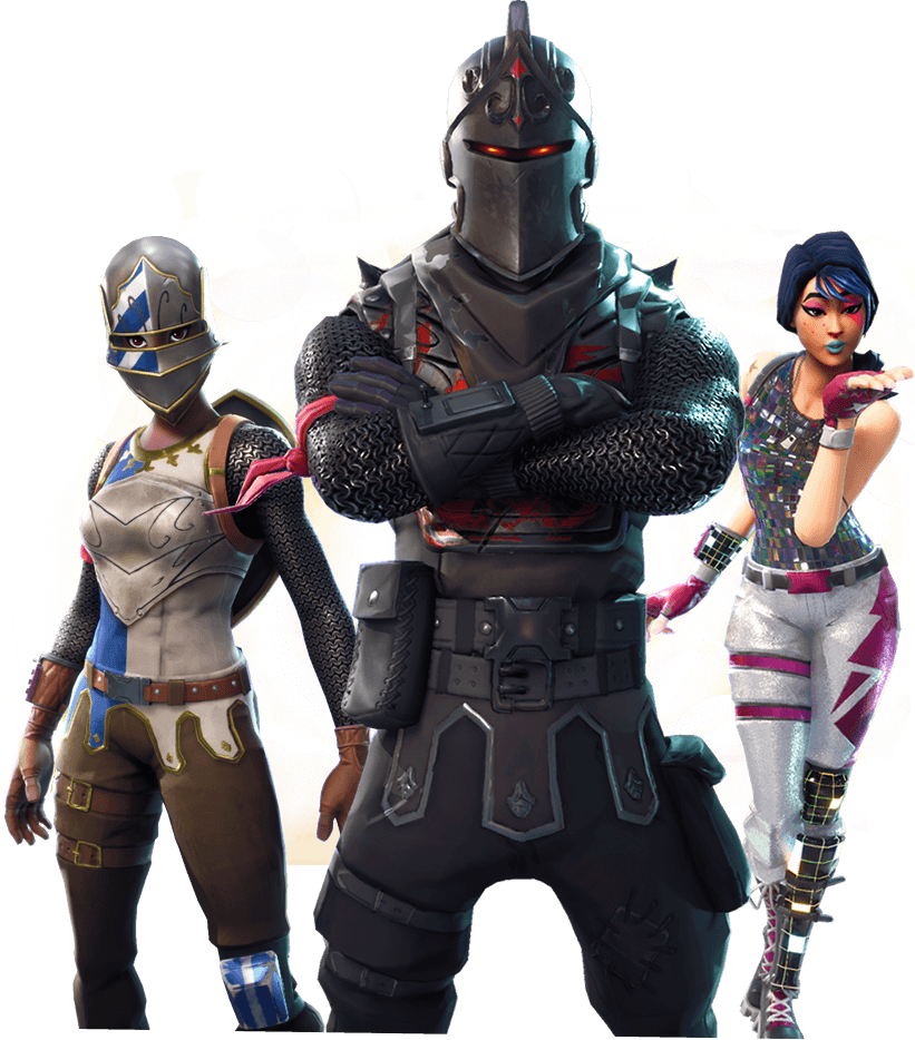 Fornite Black Knight PNG HD Isolated