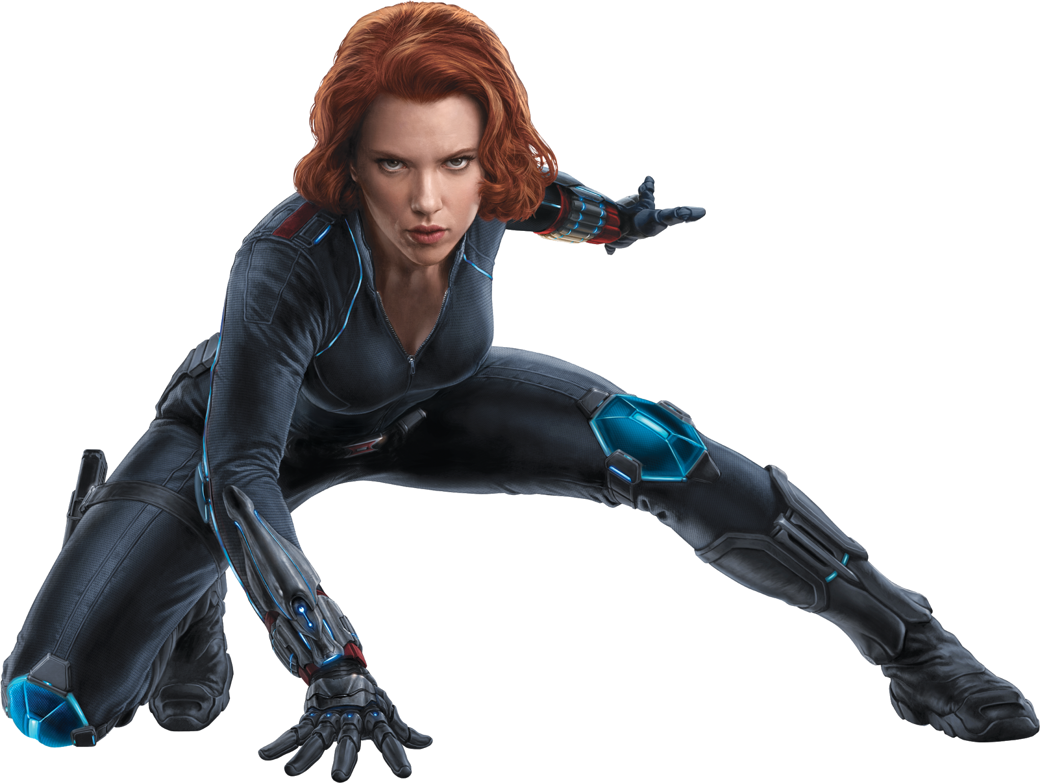 Fornite Black Widow Outfit PNG