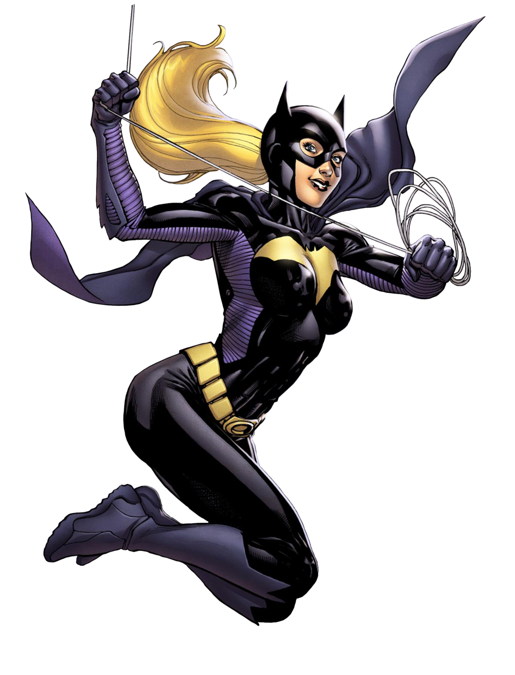 Fornite Catwoman Comic Book Outfit PNG Isolated Photo