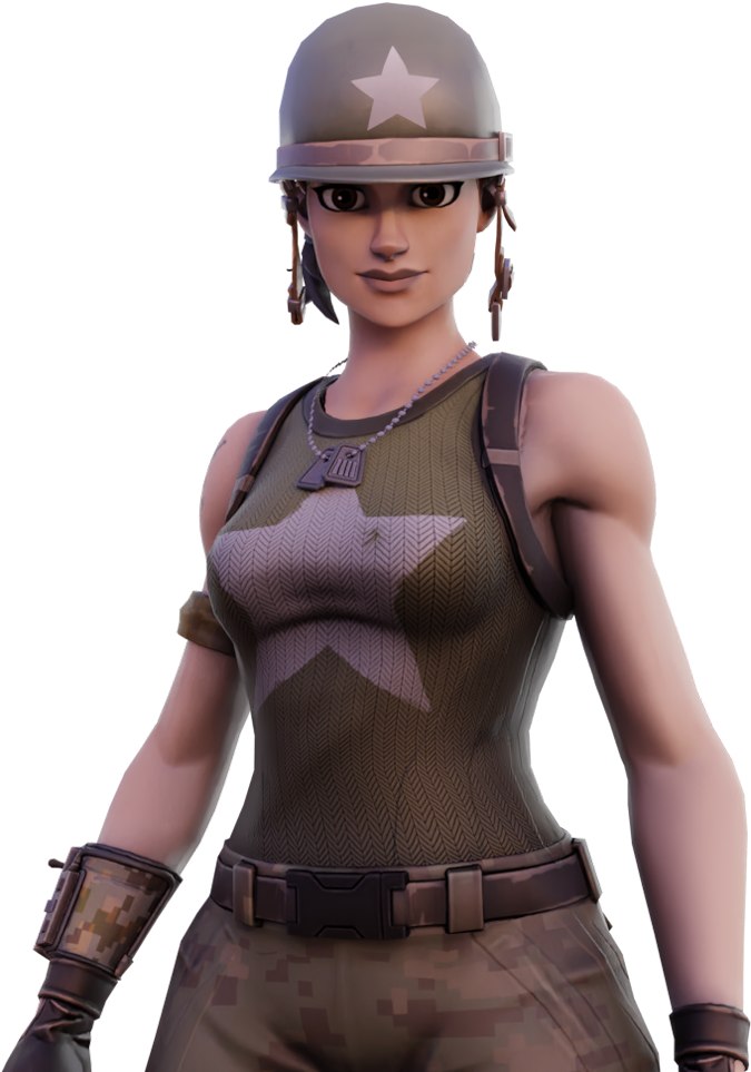 Fornite Commando PNG Isolated Pic