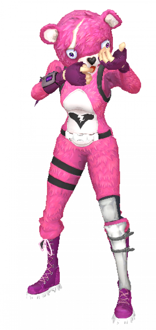 Fornite Cuddle Team Leader PNG Isolated HD
