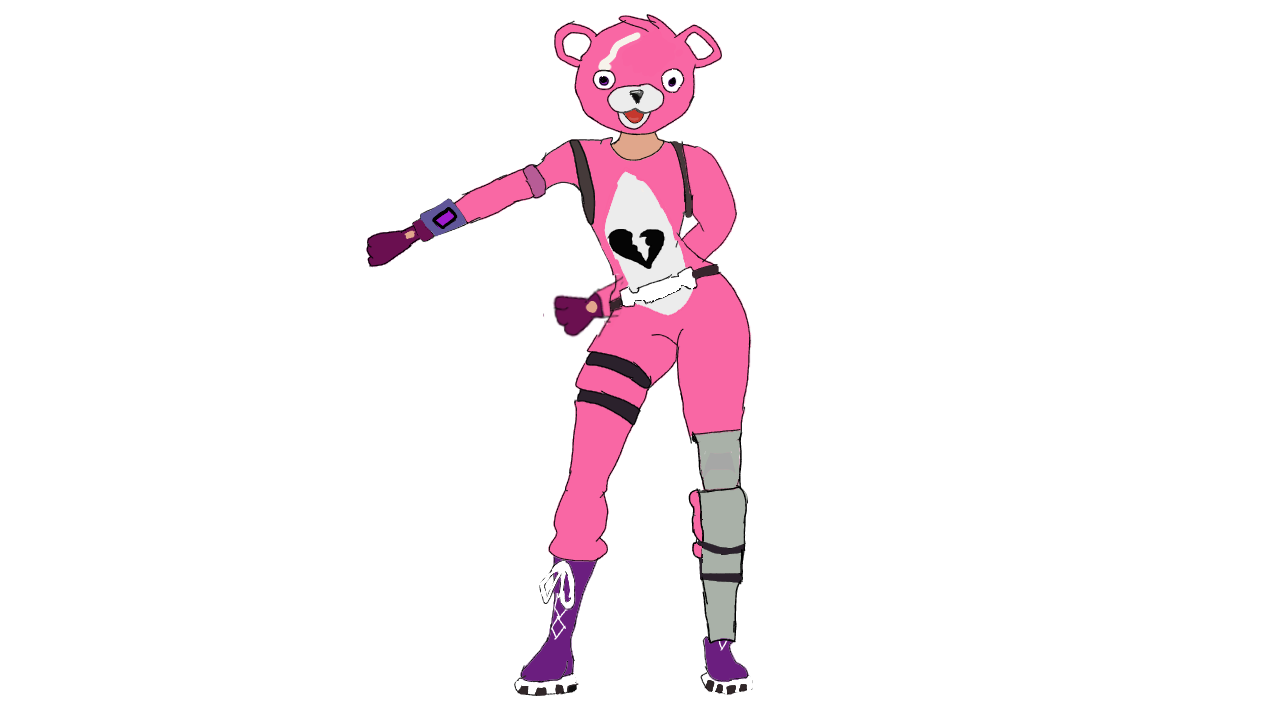 Fornite Cuddle Team Leader PNG Photo