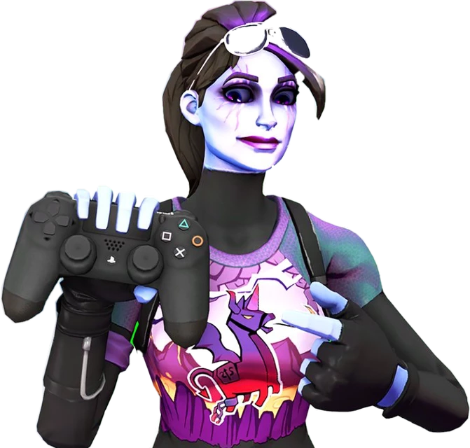 Fornite Dark Bomber PNG Isolated HD