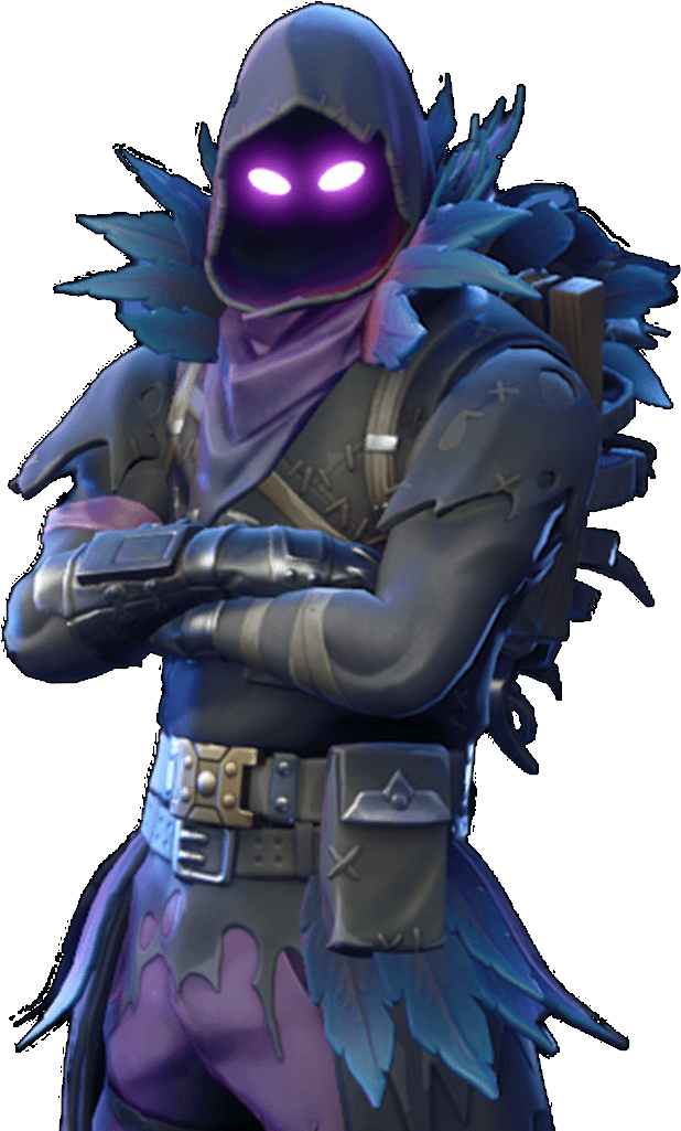 Fornite Frozen Raven PNG Pic