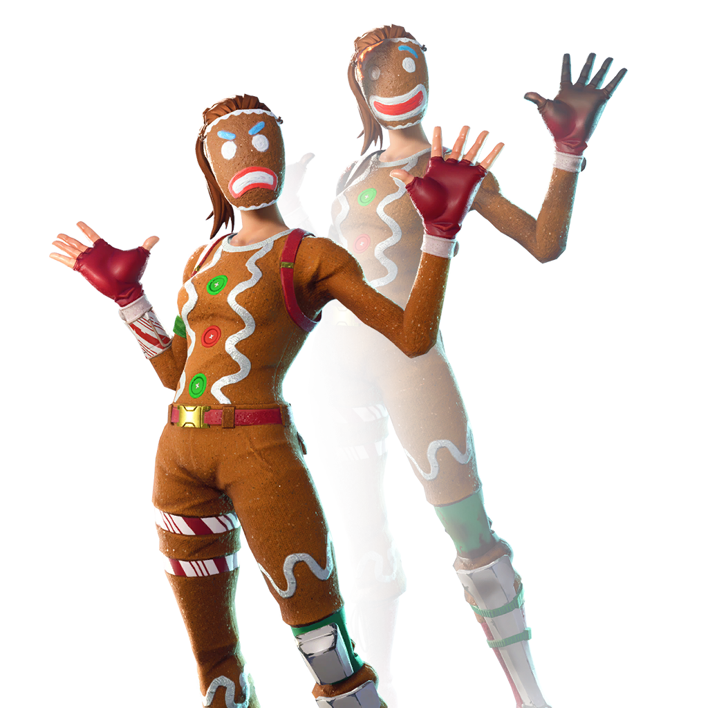 Fortnite Gingerbread PNG Picture