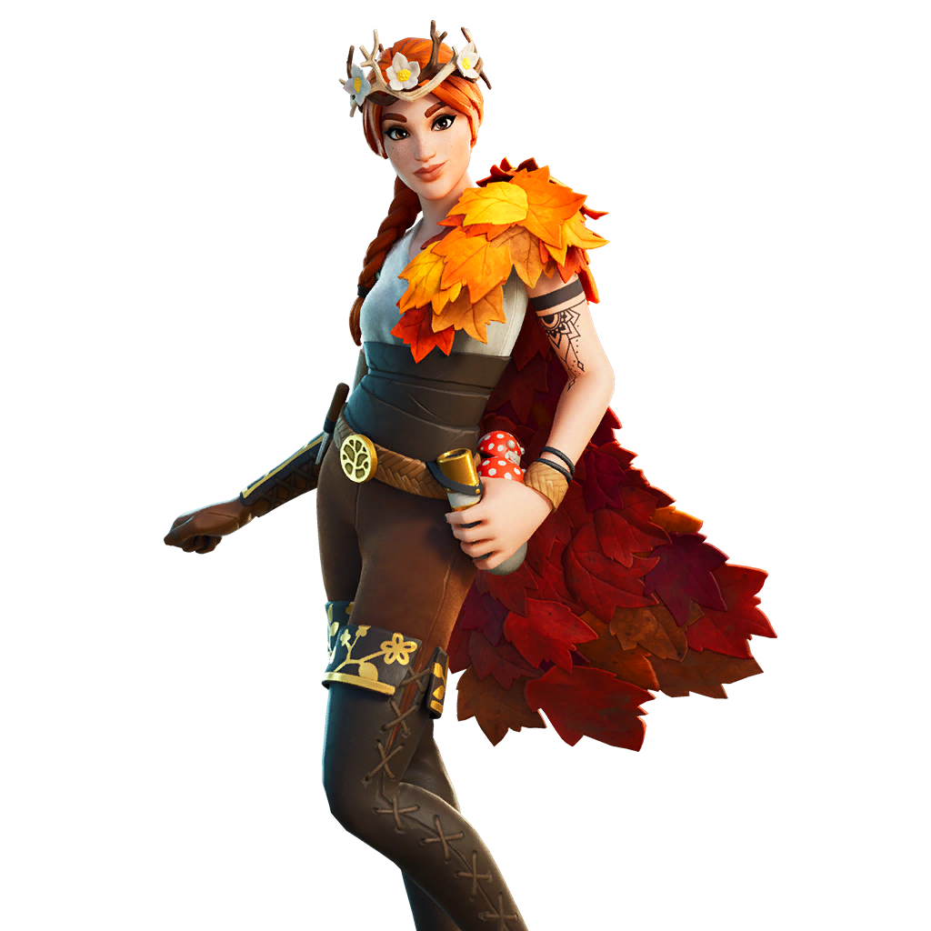 Fortnite The Autumn Queen PNG HD