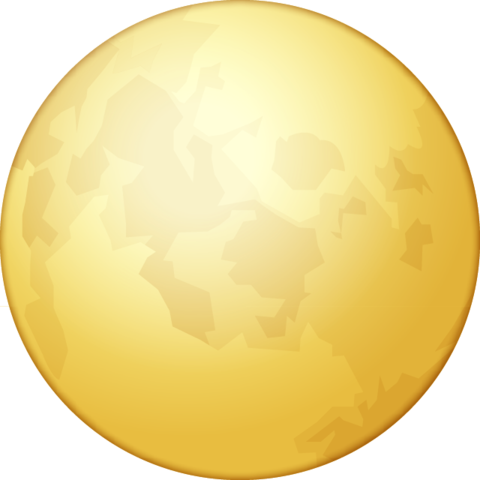 Full Moon PNG Isolated File