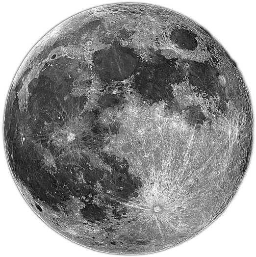 Full Moon PNG Isolated Image