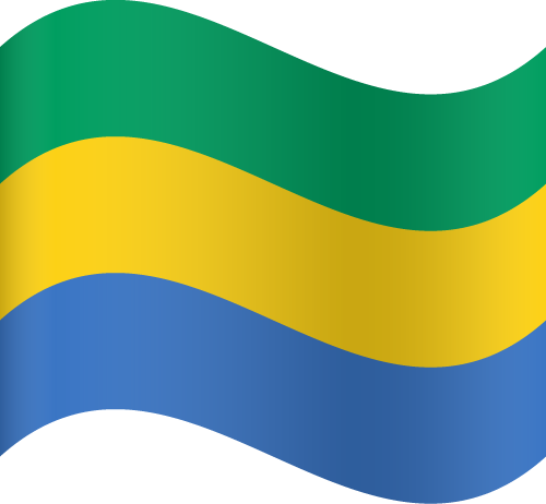 Gabon Flag PNG HD Isolated