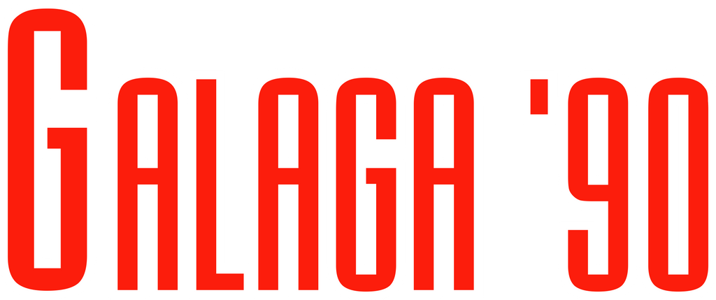 Galaga Logo PNG HD