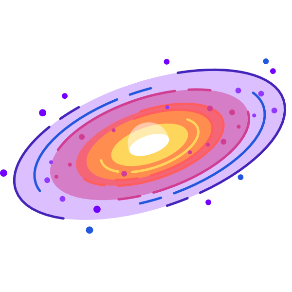Galaxy PNG HD Isolated