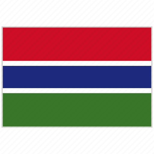 Gambia Flag PNG Photo