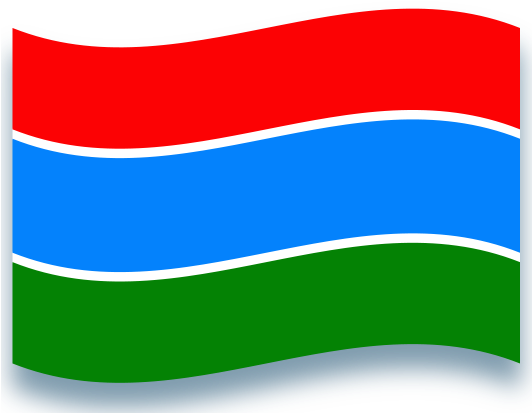 Gambia Flag PNG Transparent