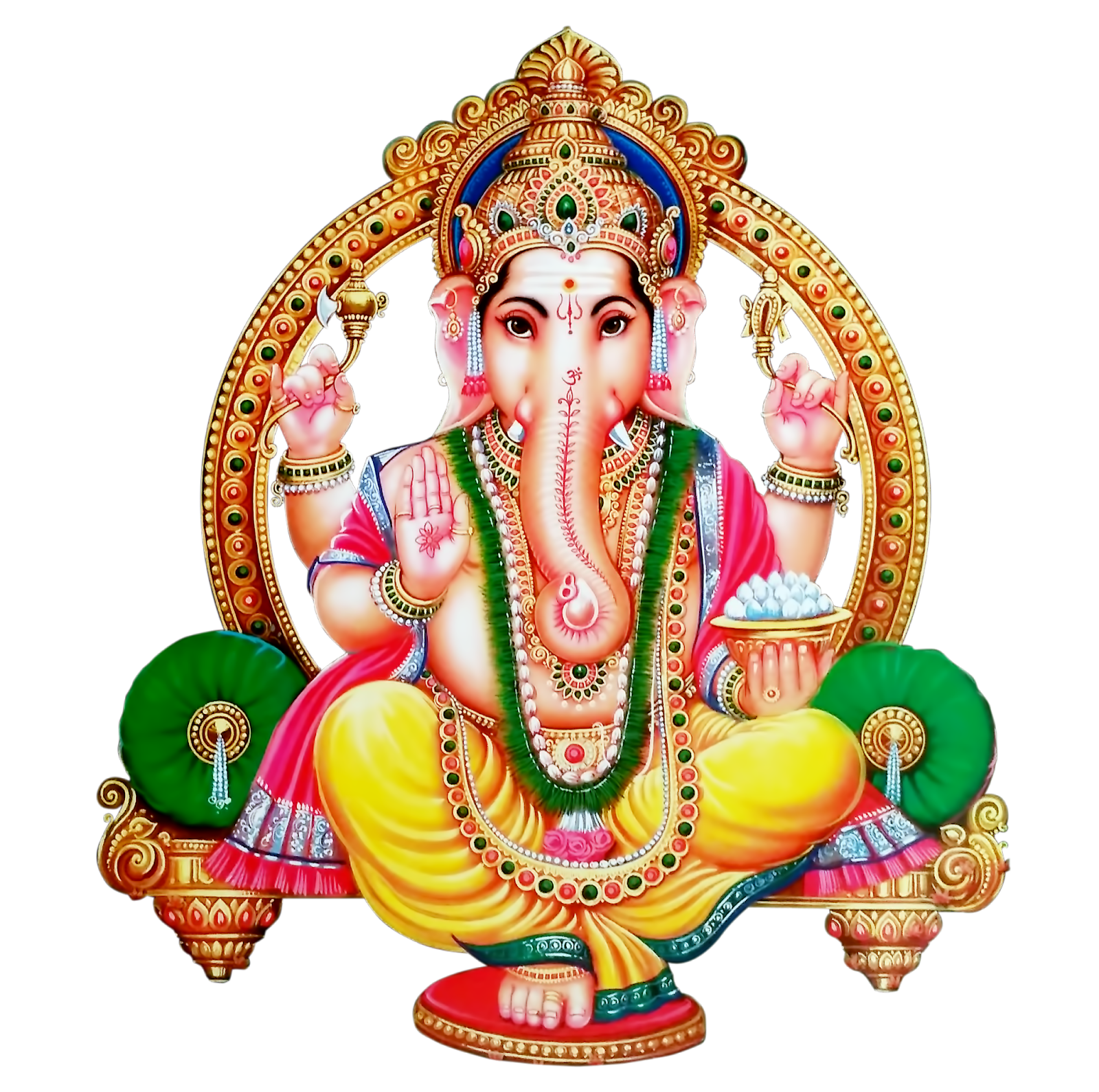Ganesha PNG Isolated Clipart
