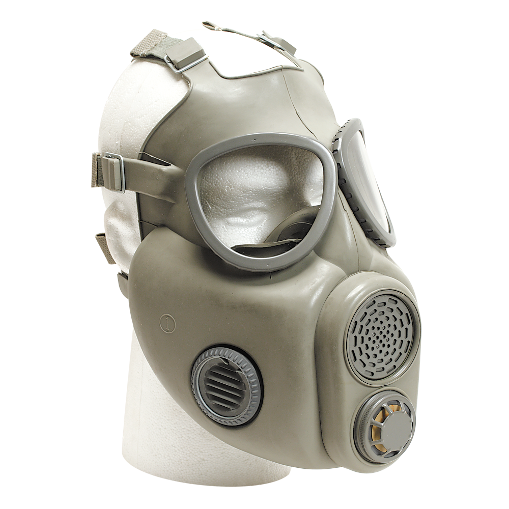 Gas Mask Background Isolated PNG