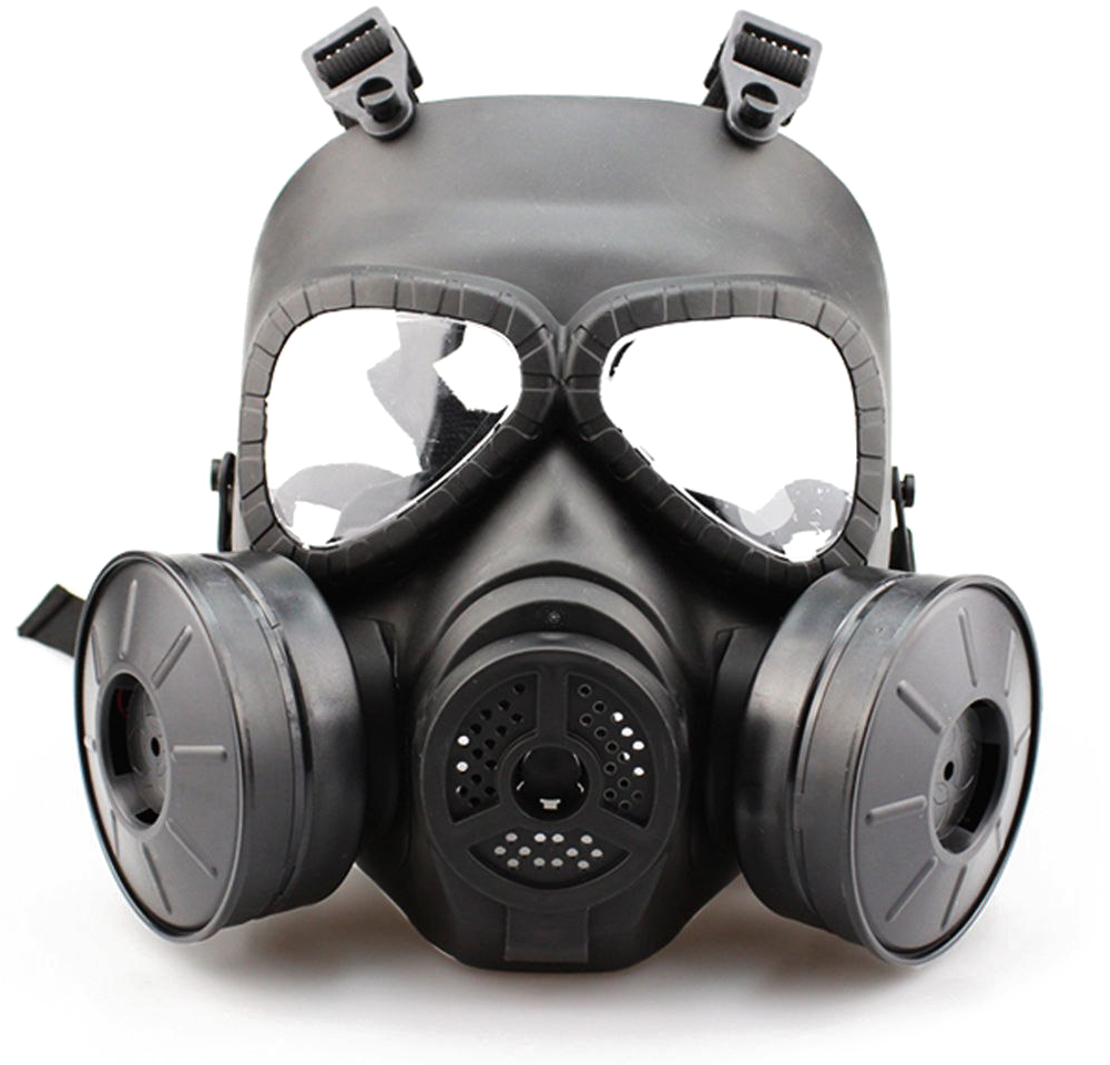 Gas Mask Transparent Isolated Background
