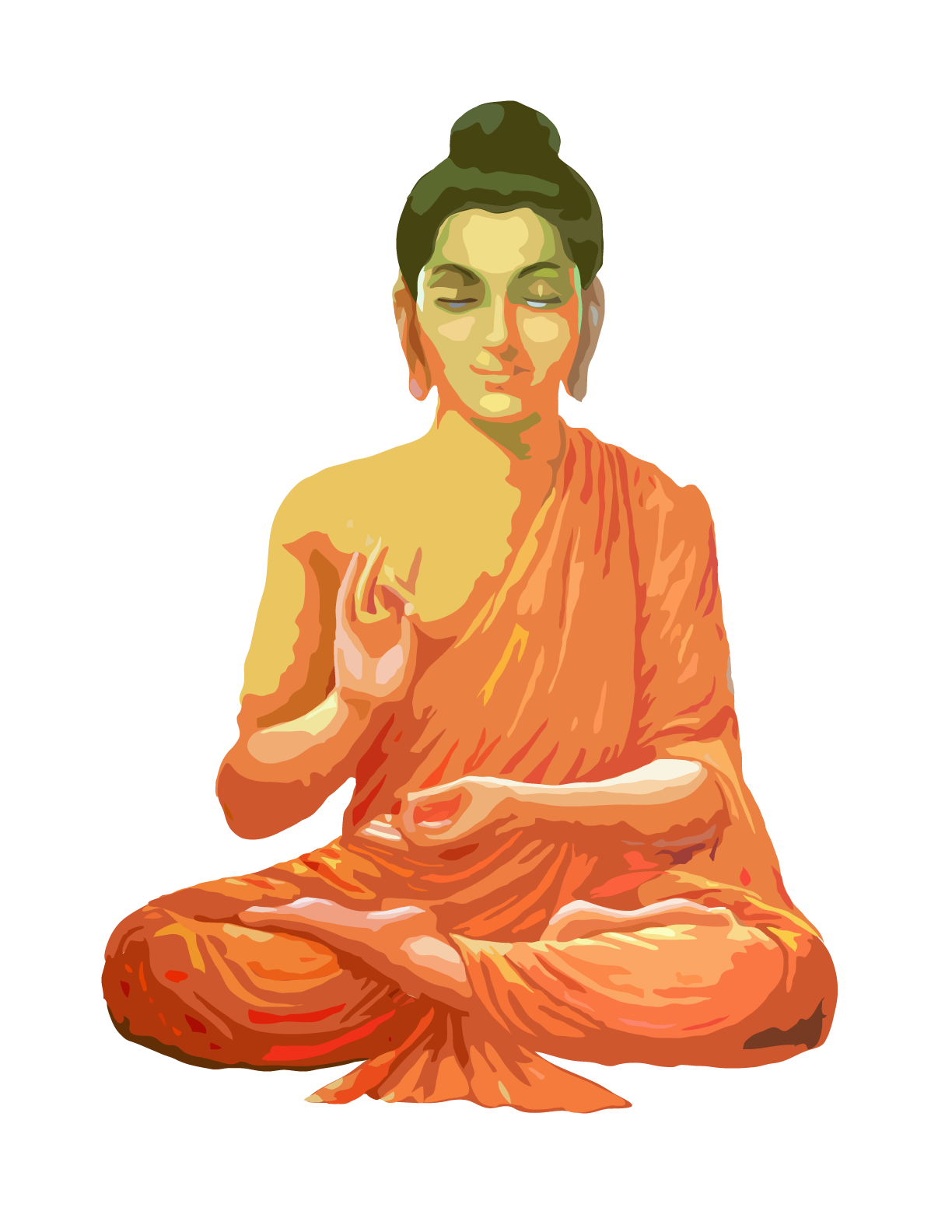 Gautama Buddha Transparent Isolated PNG