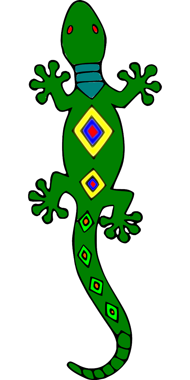 Gecko PNG Isolated File