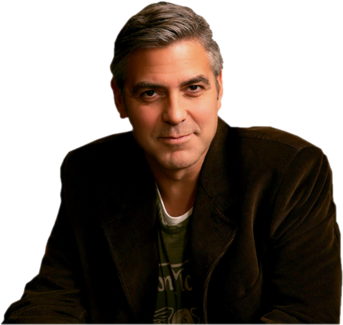 George Clooney Download PNG Image