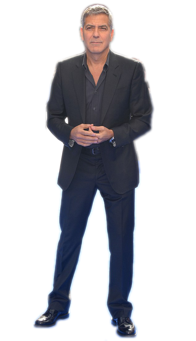 George Clooney PNG HD Isolated