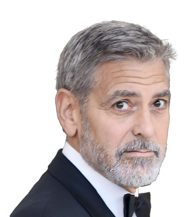 George Clooney PNG Isolated Photo