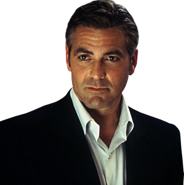 George Clooney PNG