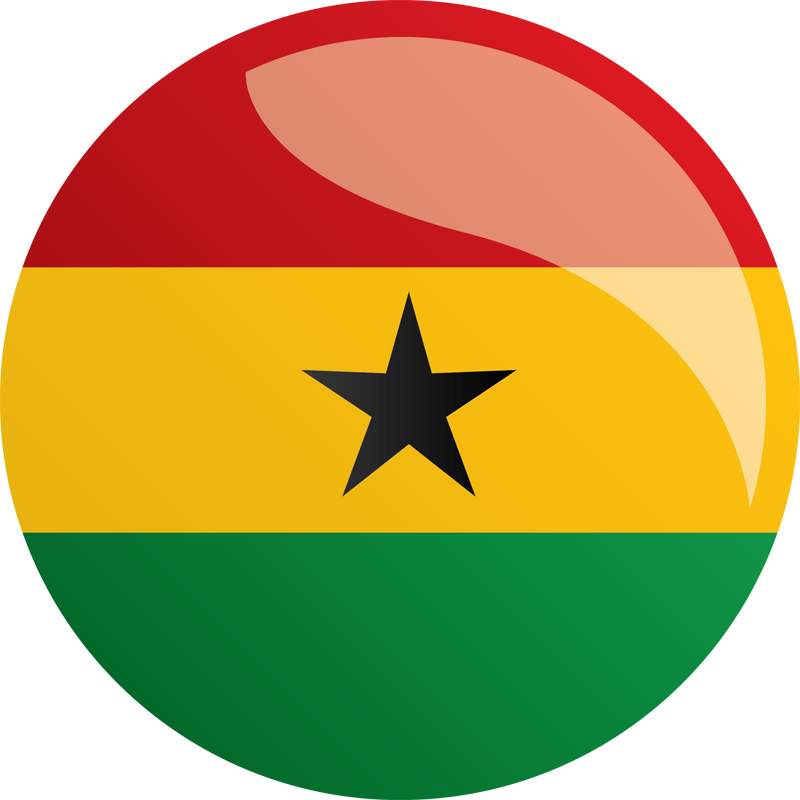 Ghana Flag Download PNG Image