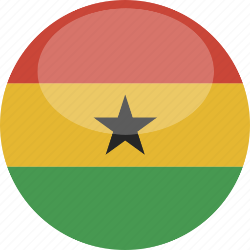 Ghana Flag PNG Pic