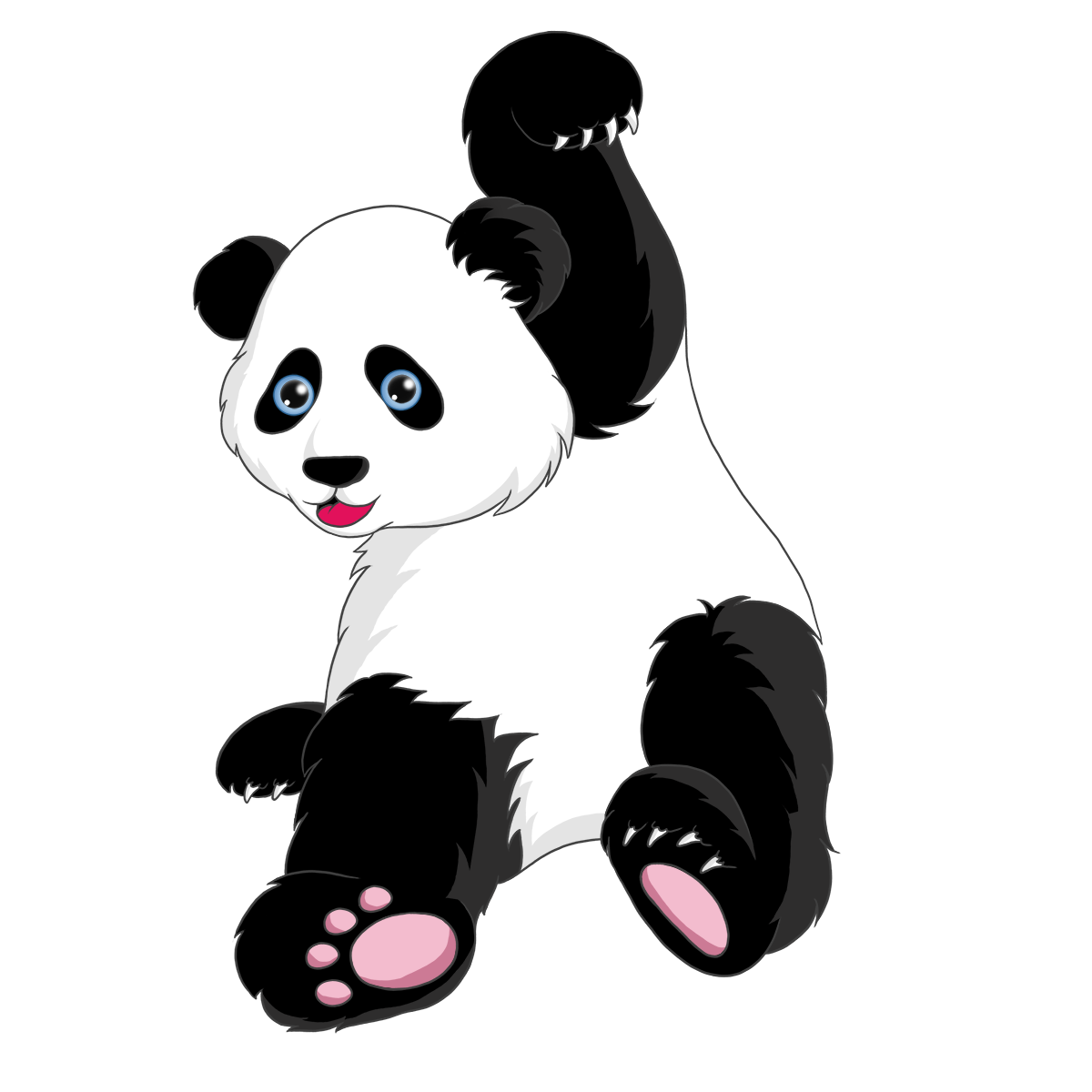 Giant Pandas PNG HD Isolated