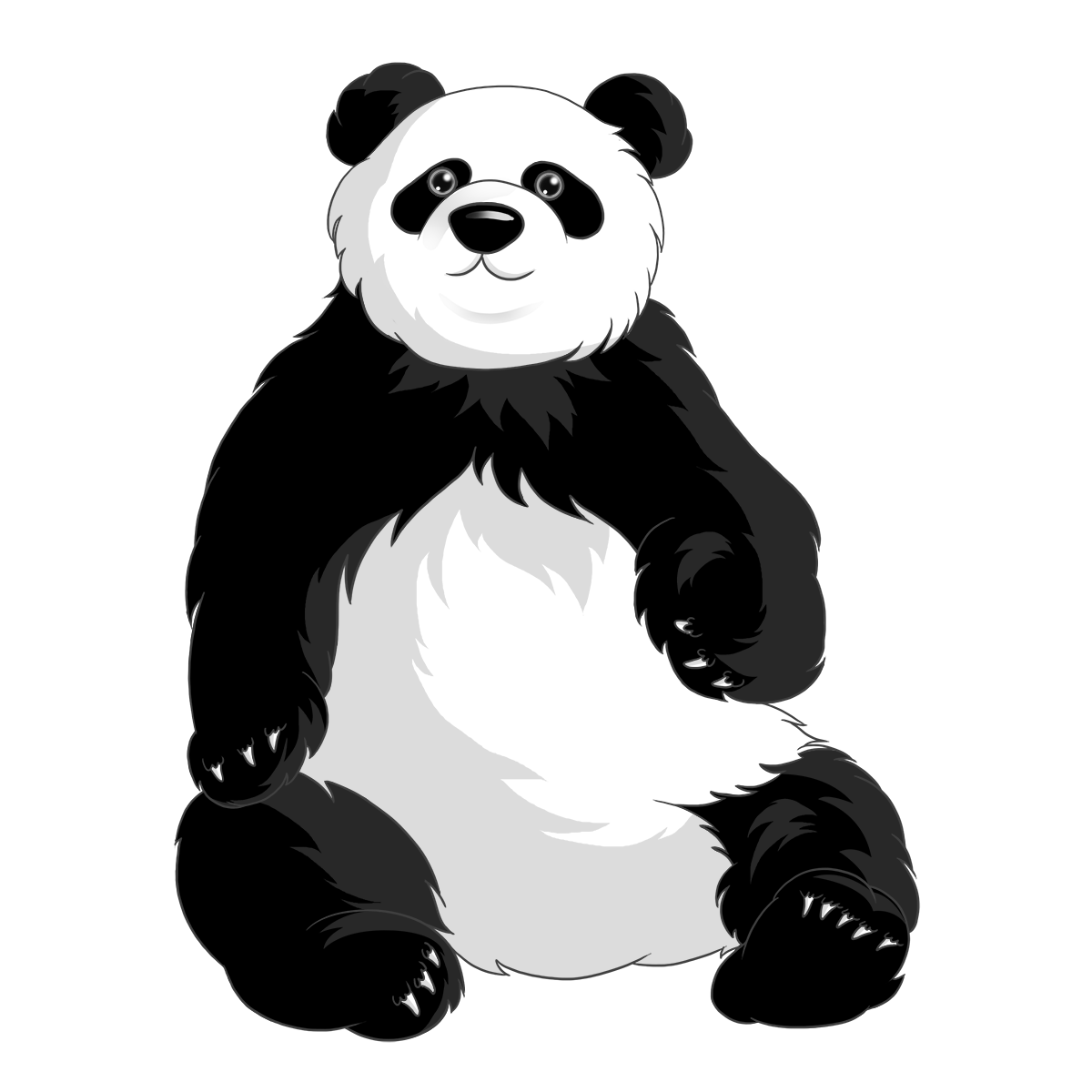 Giant Pandas PNG Isolated Image
