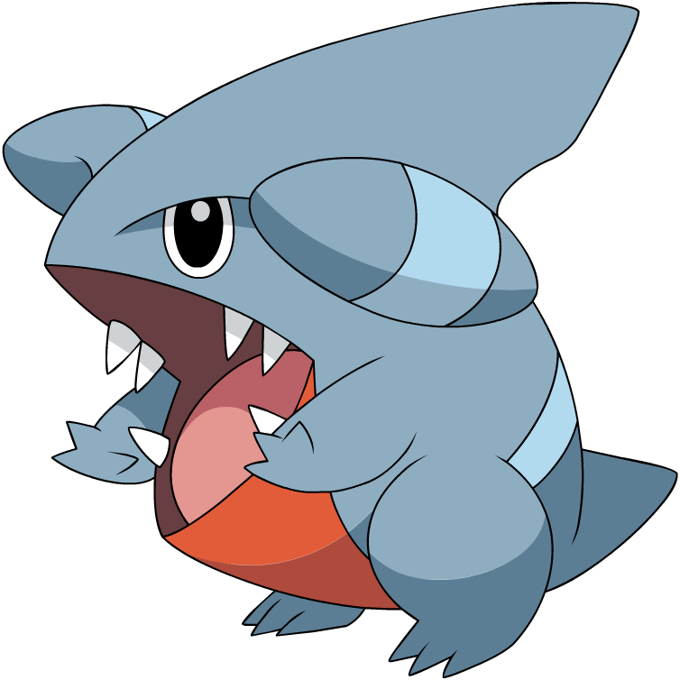 Gible Pokemon Transparent PNG