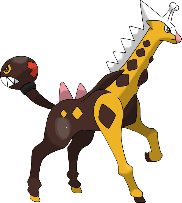 Girafarig Pokemon PNG HD