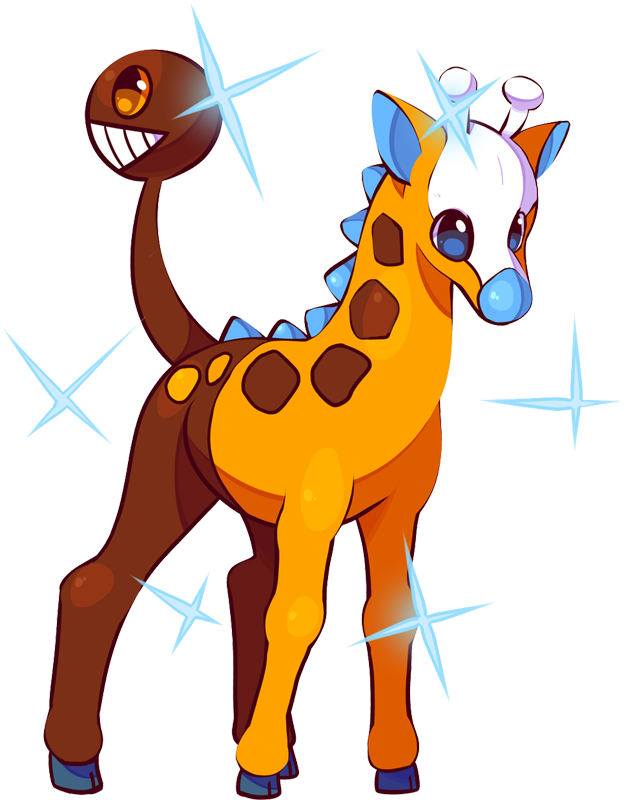 Girafarig Pokemon PNG Isolated HD Pictures