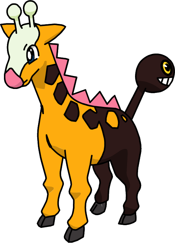 Girafarig Pokemon PNG Photos
